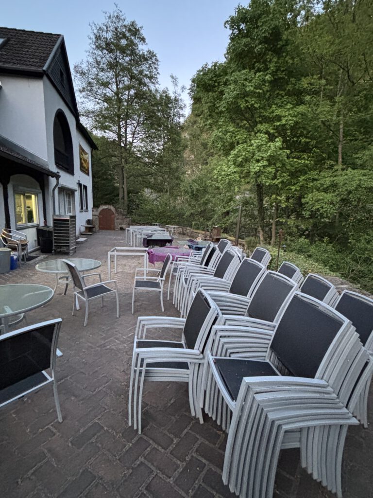 Biergarten Eröffnung