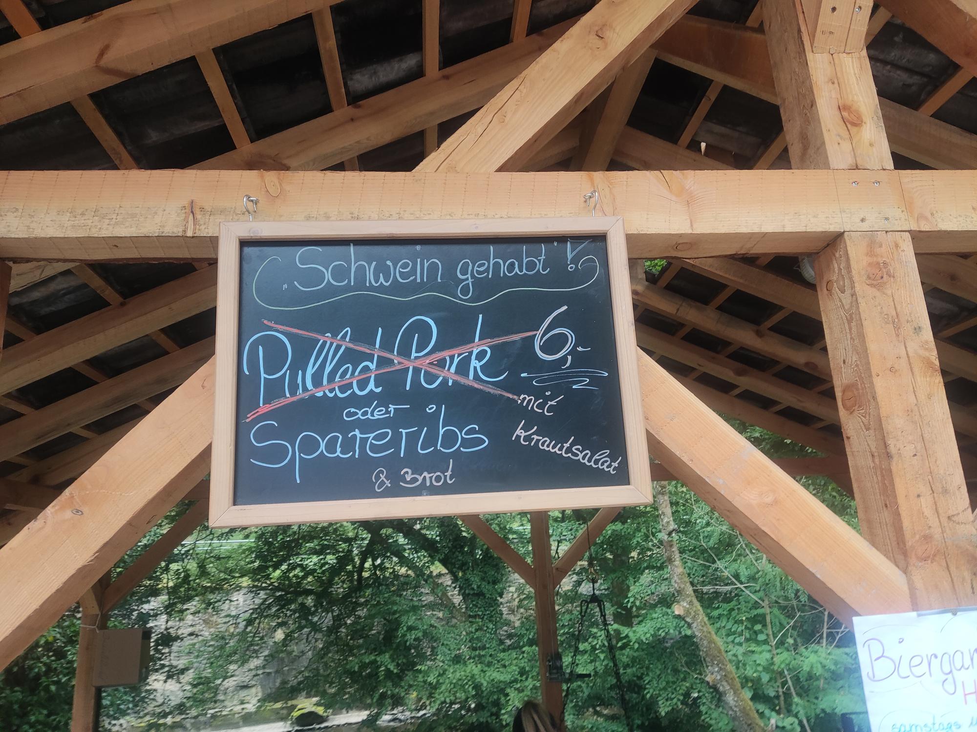 Pulled Pork ausverkauft!
