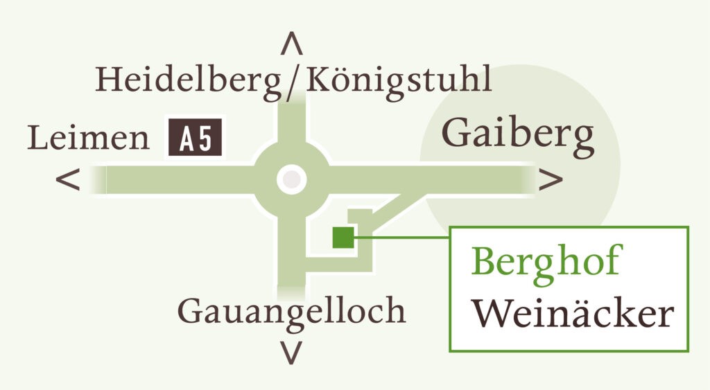 Berghof Weinäcker Anfahrt