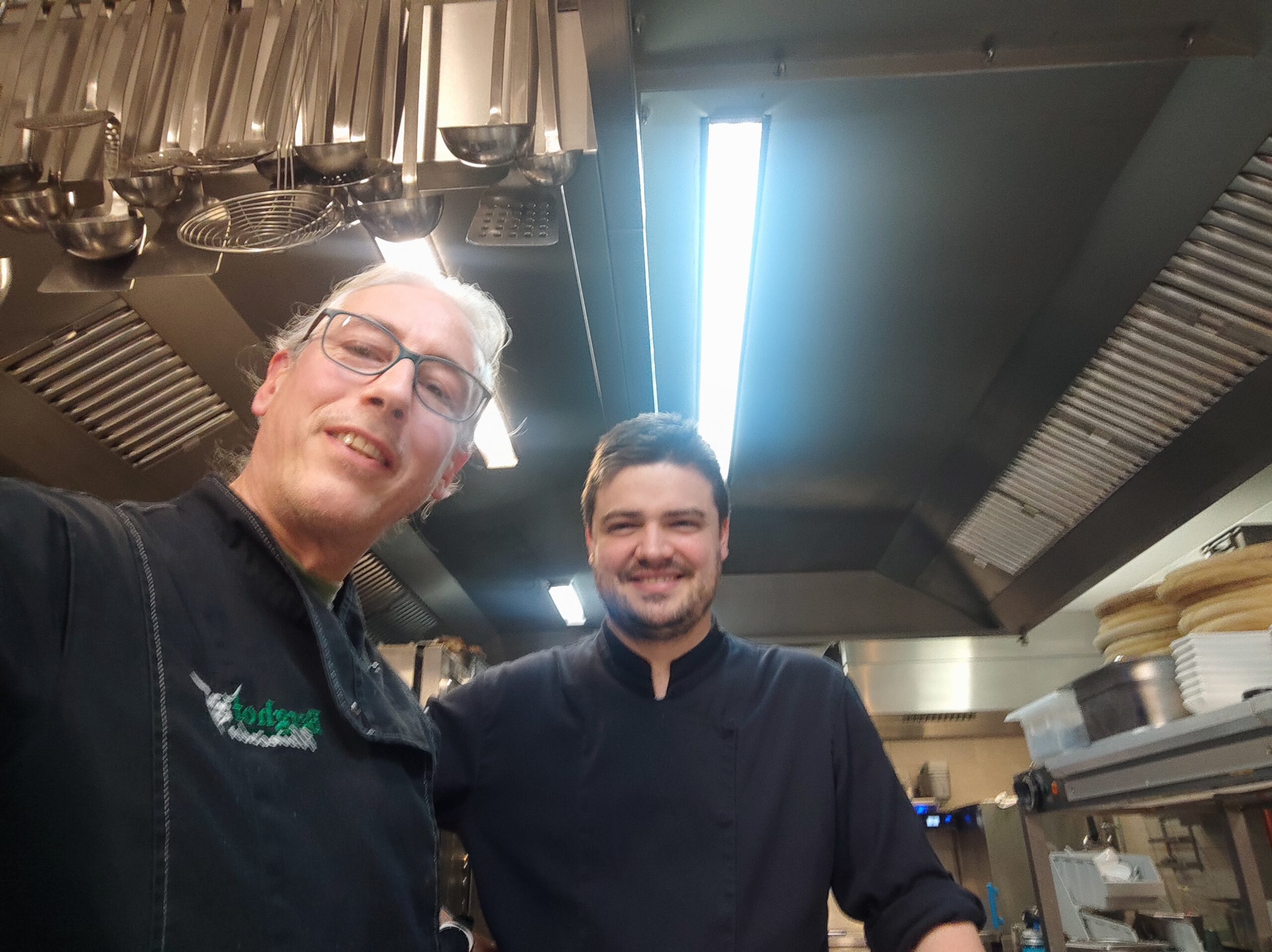 Helmut zu Gast beim Berghof Weinäcker